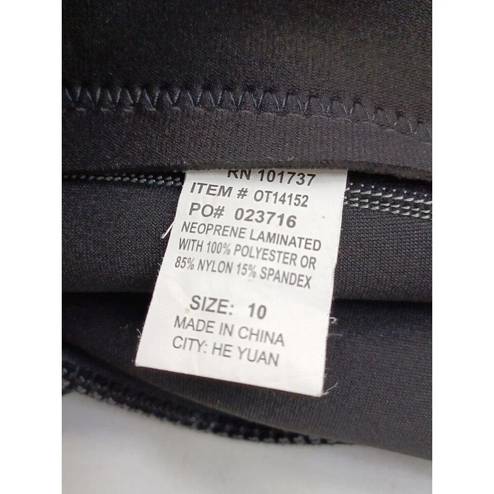 Overton’s 3/2 Black Neoprene Scuba Diving Wetsuit Youth Junior 10
